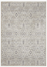 Zuma Area Rug - Silver/Sky
