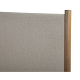 Warren King Bed Beige