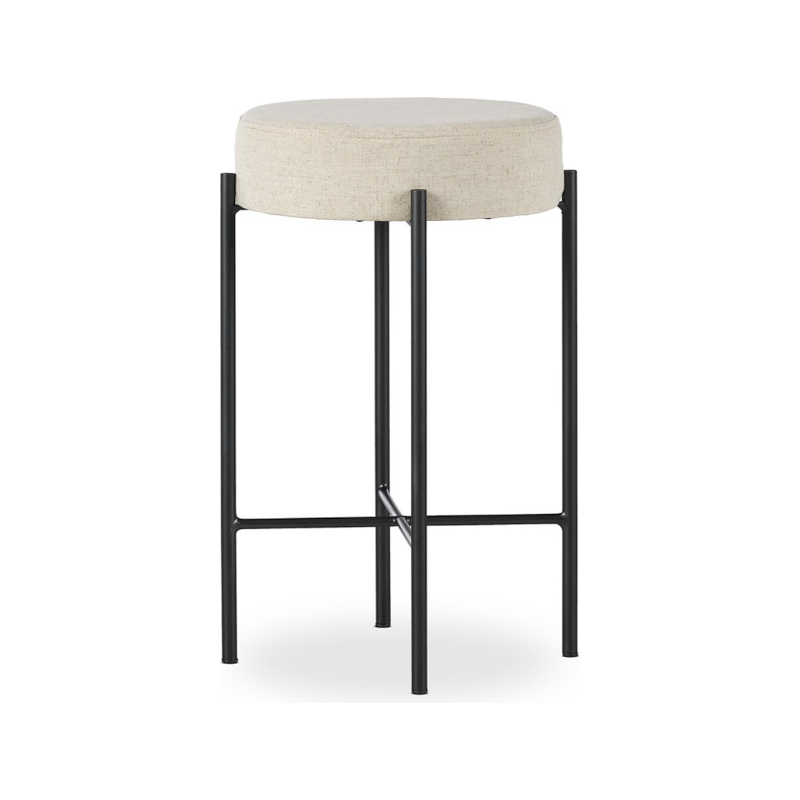 Nocona Stool in Savile Flax