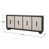 Show Me The Ropes - 4 Door Cabinet