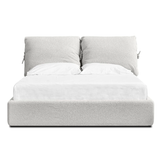 Plume Bed - Oat Tweed