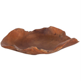 Hand- Carved Teak Wood Bowl