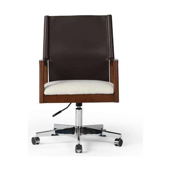 Lulu Desk Chair in Espresso