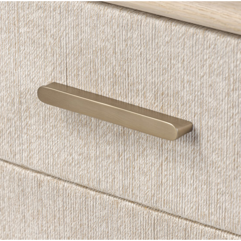 Rosenell 6 Drawer Dresser in Natural Oak Veneer