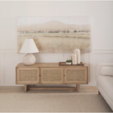 Grier Media Console in Light