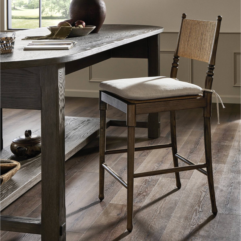 Fayth Counter Stool in Broadway Dune