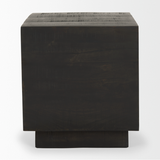 Hayden End Table in Dark Brown
