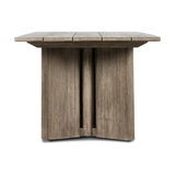 Huxley Outdoor Dining Table in Stained Aged Grey