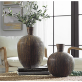 Island Vase Set | Black