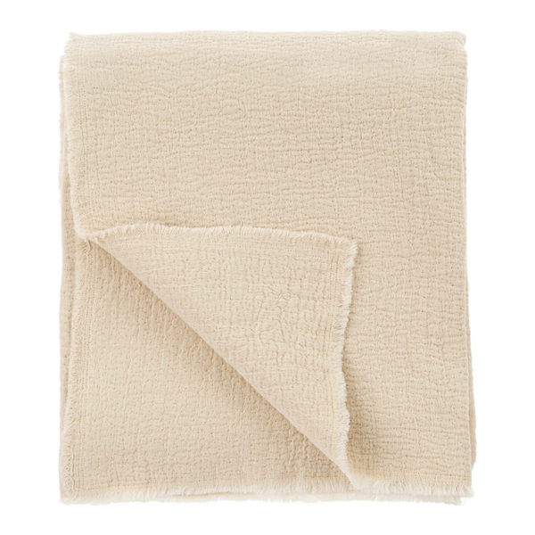 Malabar Throw Blanket - Natural