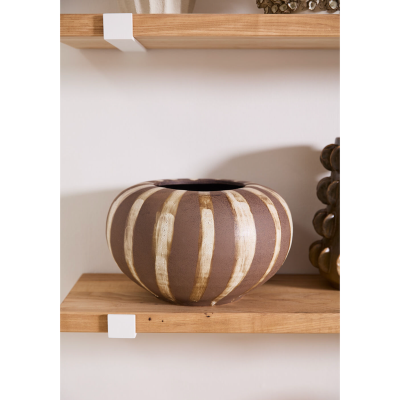 Atwood Vase in Brown