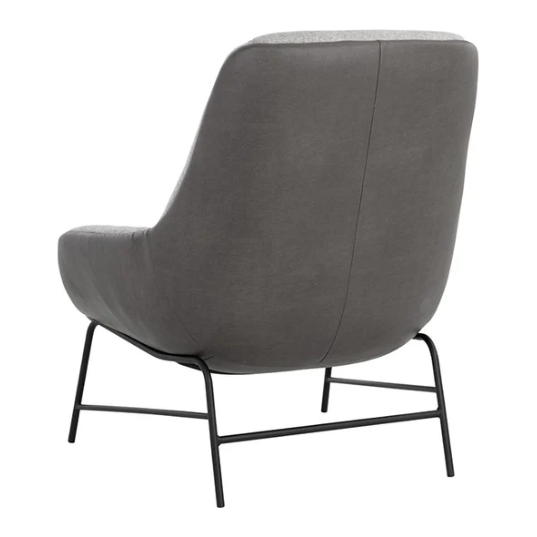 Lucier Lounge Chair - Heather Grey
