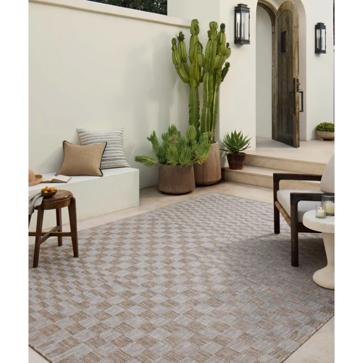 Topanga Rug in Natural/ Dove