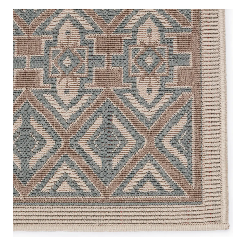 Mahaba Rug MAH03 - Greige/ Sesame/ Green