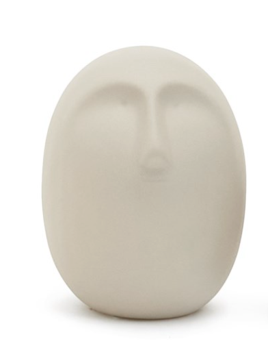 Sandy Ceramic Deco Face