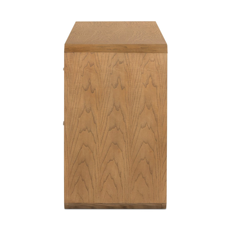 Caspian 6 Drawer Dresser in Natural Ash