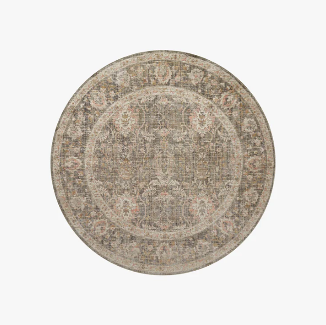 Rosemarie Rug in Sage/Blush
