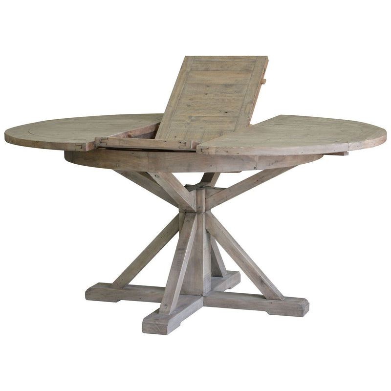 Irish Coast Round Extension Dining Table