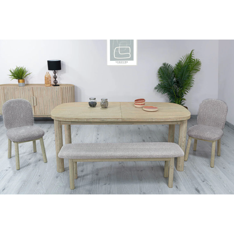 Oasis Bench in Oatmeal