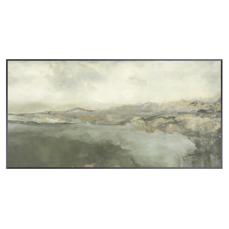 Reservoir Reprise in Verdant w/Matte Black Gallery Float