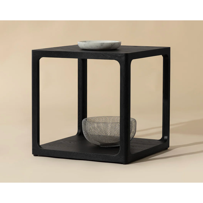 Doncaster End Table in Black