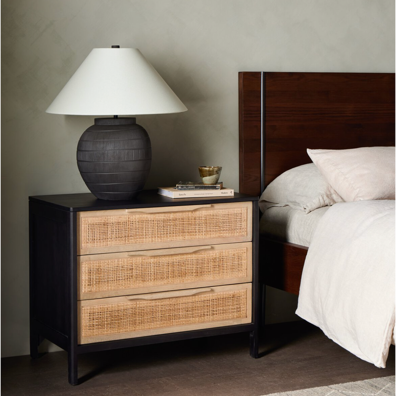 Sydney Large Nightstand - Black