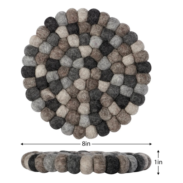 Modwool Felt Ball 8" Trivet