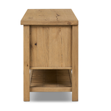 Dalton Media Console Aged Natural Oak