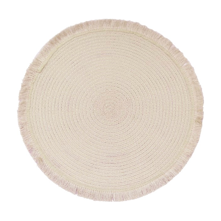 Malta Fringe Round Placemat