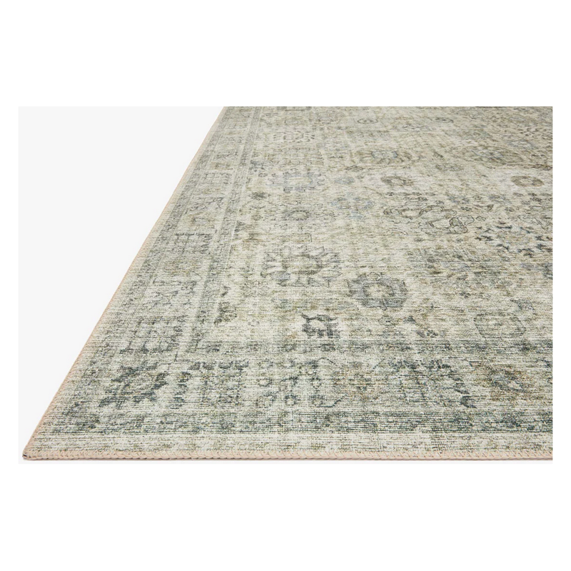 Skye Rug in Natural/Sage