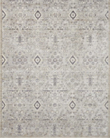 Zuma Area Rug - Silver/Sky