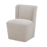 Cormac Rolling Dining Chair - Warm Sand