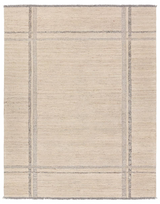 Hadi Bilal Rug in Almond milk/Pumice Stone