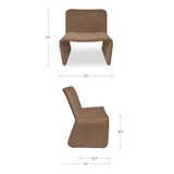 Ella Outdoor Chair in Natural