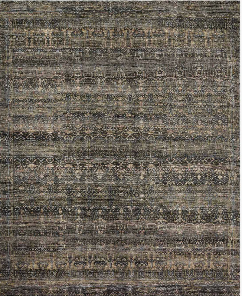 Amara Rug Collection - Carcoal / Lagoon