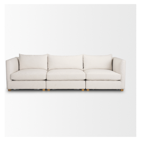 Halston 3-Piece Sofa in Oatmeal