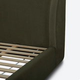 Fizz King Bed Velvet Fern