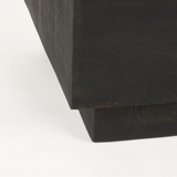 Hayden End Table in Dark Brown