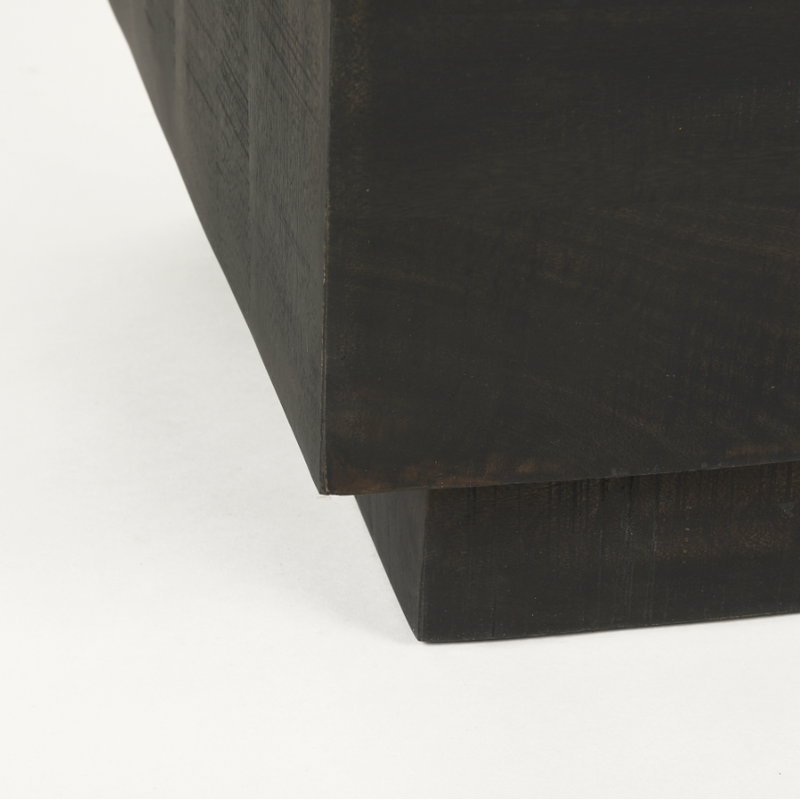 Hayden End Table in Dark Brown