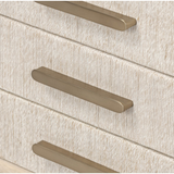 Rosenell Closed Nightstand in Natural Oak Veneer