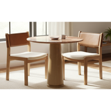 Carol Dining Chair | Tan Leather - Set of Two