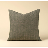 Lina Linen Cushion - Chambray Green 20" x 20"