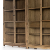 Millie Double Cabinet in Drifted Oak