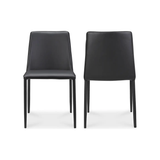 Nora Dining Chair in Black (Set of 2)