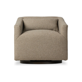 York Swivel Chair in Weslie Feather