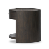 Bode Nightstand in Smoked Black Veneer