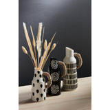 Black Patterned Bud Vases 4 Styles