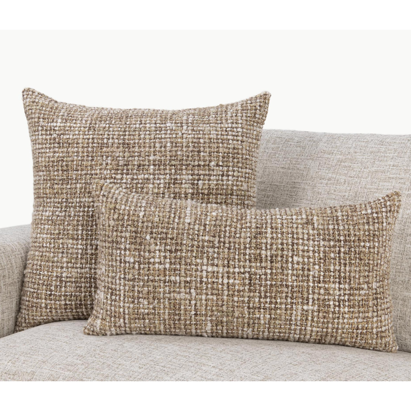 Porter Cushion in Natural/Ivory