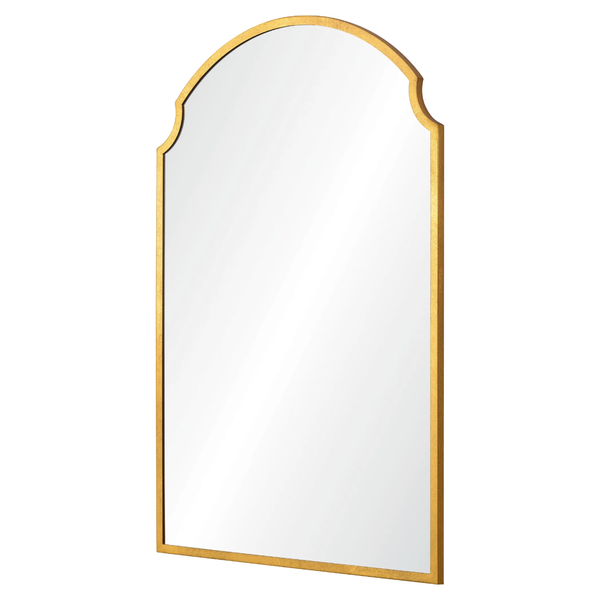 Christine Mirror with Gold Leaf Frame