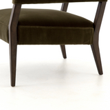 Gary Club Chair in Surrey Olive